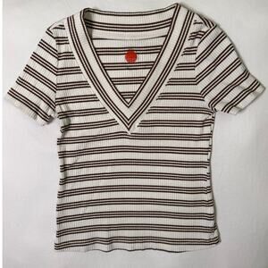 Anthropologie Daily Practice retro T-shirt Small